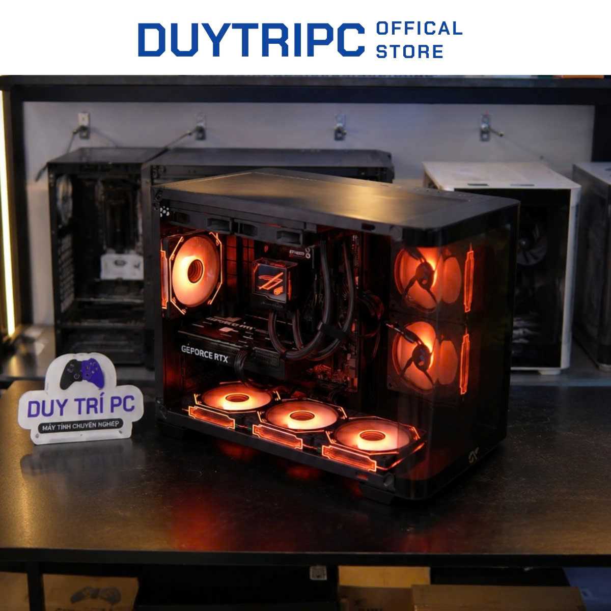 PC Gaming ASUS TUF B760M WIFI D4 | Core i5 14600KF | RTX 5060 Ti 16GB | RAM 32GB | SSD NVMe 512GB | Tản Nước AIO 240